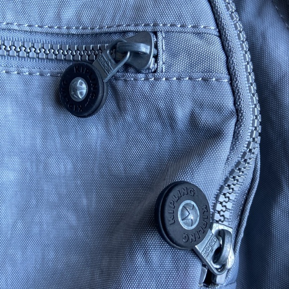 Kipling grey 14” backpack small size bag nylon kids school preschool - Picture 11 of 16